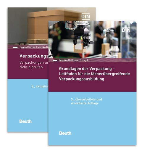 Grundlagen der Verpackung + Verpackungspr&uuml;fung - Monika Ka&szlig;mann, Frank Volkmann, Eugen Herzau