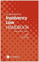 Butterworths Insolvency Law Handbook - Davis, Glen; Haywood, Marcus
