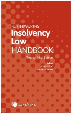Butterworths Insolvency Law Handbook