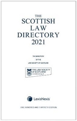 The Scottish Law Directory: The White Book 2021 - 
