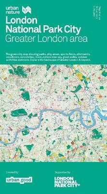 London National Park City: Greater London Area Urban Nature Map