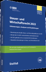 Steuer- und Wirtschaftsrecht 2022 - Bdi, Unternehmen; Ebner Stolz, Unternehmen