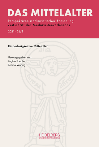 Das Mittelalter. Perspektiven mediävistischer Forschung : Zeitschrift... / 2021, Band 26, Heft 2