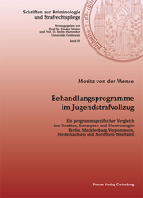 Behandlungsprogramme im Jugendstrafvollzug - Moritz von der Wense