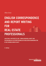 English Correspondence and Report Writing for Real Estate Professionals - Alice Jovy