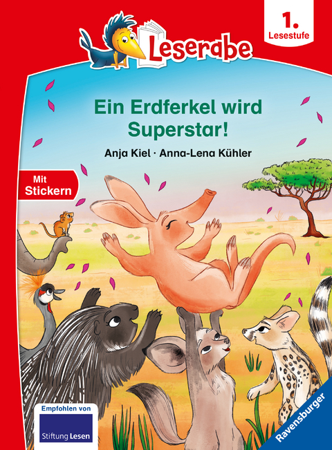 Ein Erdferkel wird Superstar! - Leserabe ab 1. Klasse - Erstlesebuch f&uuml;r Kinder ab 6 Jahren - Anja Kiel