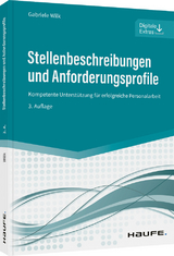 Stellenbeschreibungen und Anforderungsprofile - Gabriele Wilk