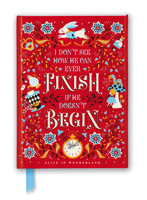 Jenny Zemanek: Alice's Adventures in Wonderland (Foiled Journal) - 