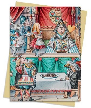 Alice and the Queen of Hearts Greeting Card Pack