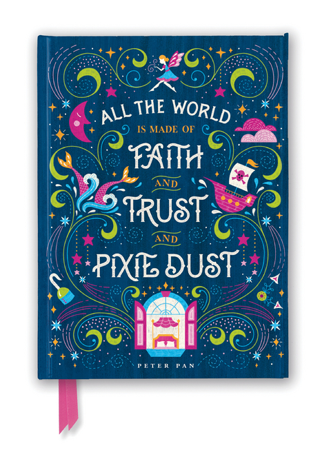 Jenny Zemanek: Peter Pan (Foiled Journal) - 