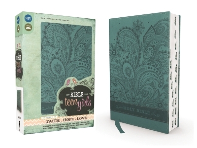 NIV, Bible for Teen Girls, Leathersoft, Blue, Thumb Indexed Tabs -  Zondervan