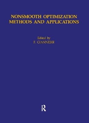 Nonsmooth Optimization Methods - F. Giannessi