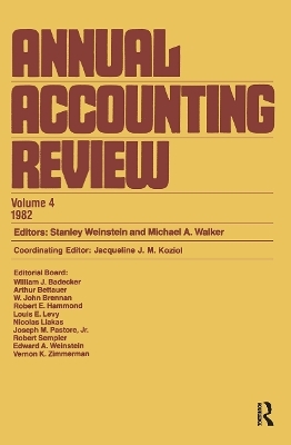 Annual Accounting Review - S. Weinstein, M.A. Walker