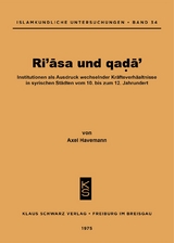 Ri'asa und qada' - Axel Havemann