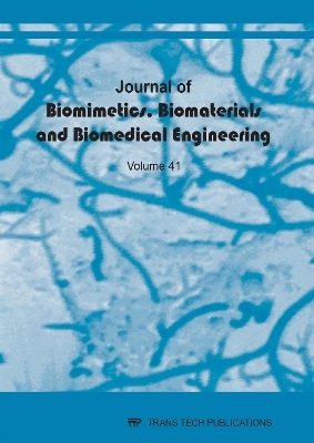 Journal of Biomimetics, Biomaterials and Biomedical Engineering Vol. 41 - 