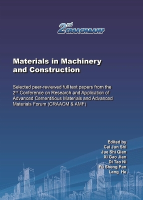 Materials in Machinery and Construction
