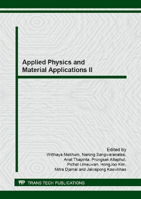 Applied Physics and Material Applications II - 