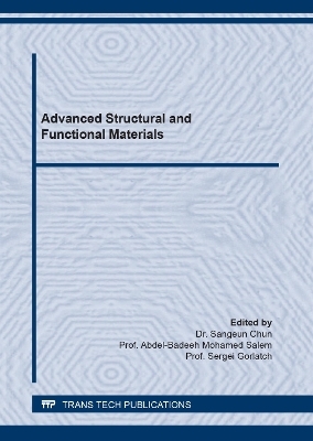 Advanced Structural and Functional Materials