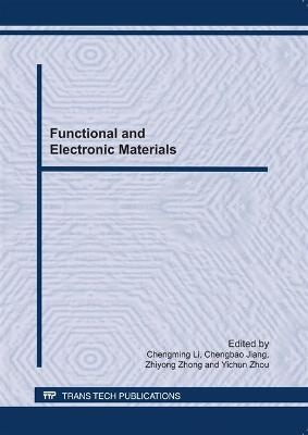 Functional and Electronic Materials, IUMRS-ICA2010 - 