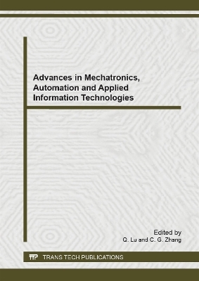 Advances in Mechatronics, Automation and Applied Information Technologies - 