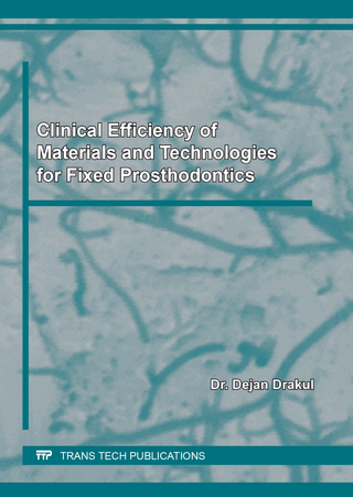 Clinical Efficiency of Materials and Technologies for Fixed Prosthodontics