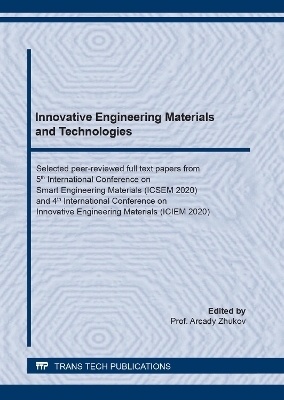 Innovative Engineering Materials and Technologies