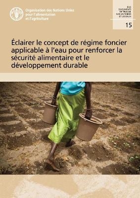 Éclairer le concept de régime foncier applicable à l'eau pour renforcer la sécurité alimentaire et le développement durable