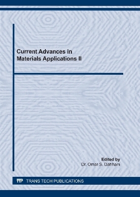 Current Advances in Materials Applications II