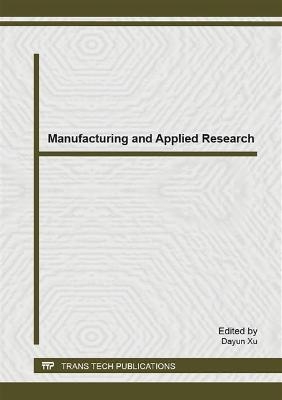 Manufacturing and Applied Research