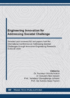 Engineering Innovation for Addressing Societal Challenges - 