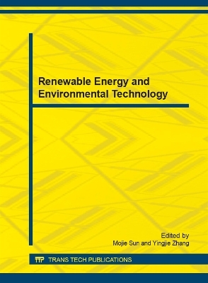 Renewable Energy and Environmental Technology - 