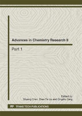 Advances in Chemistry Research II