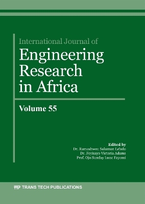 International Journal of Engineering Research in Africa Vol. 55 - 