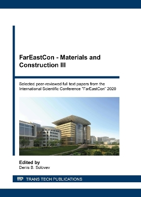 FarEastCon - Materials and Construction III - 