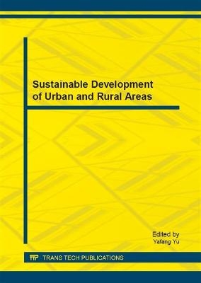 Sustainable Development of Urban and Rural Areas - 