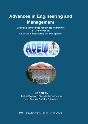 Advances in Engineering and Management