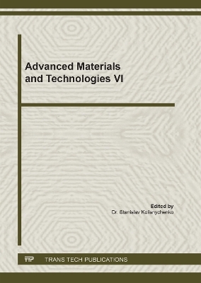 Advanced Materials and Technologies VI - 