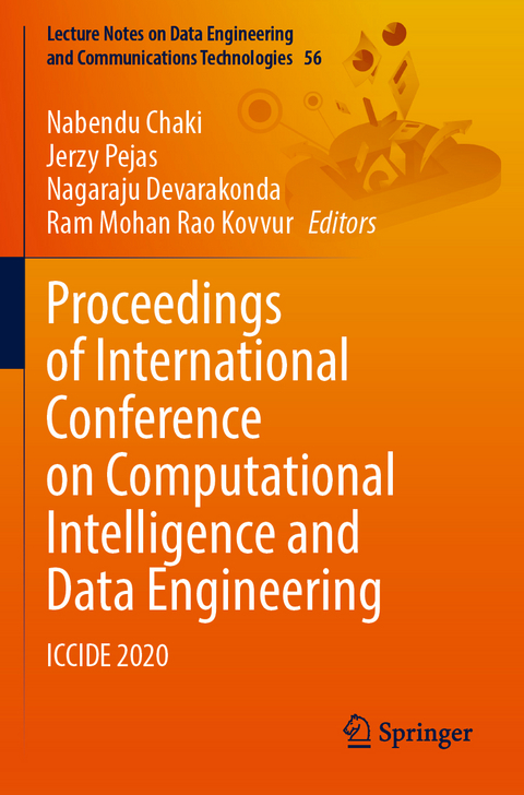 Proceedings of International Conference on Computational Intelligence and Data Engineering - 