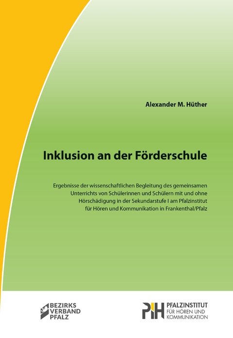 Inklusion an der F&ouml;rderschule - Alexander M. H&uuml;ther