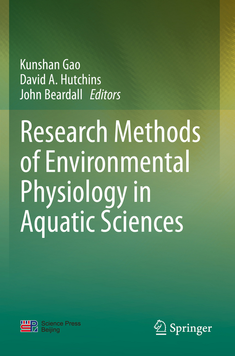 Research Methods of Environmental Physiology in Aquatic Sciences - 