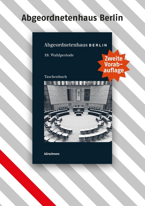 2. Vorabauflage Abgeordnetenhaus Berlin - 