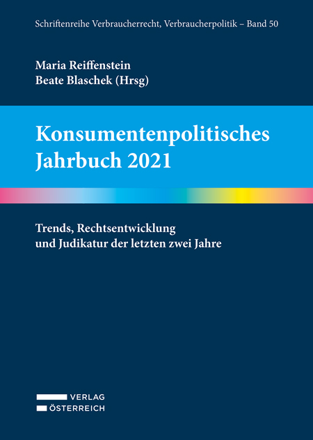 Konsumentenpolitisches Jahrbuch 2021 - 