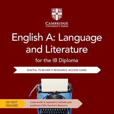 English A: Language and Literature for the IB Diploma Digital Teacher's Resource Access Card - David McIntyre, Tim Pruzinsky