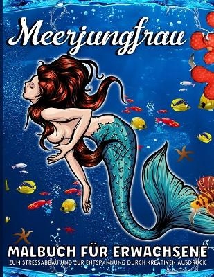 Meerjungfrau Malbuch Für Erwachsene