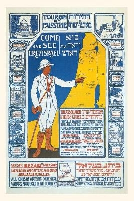 Vintage Journal Israel Travel Poster