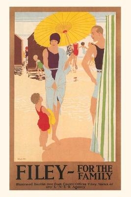 Vintage Journal Filey for the Family Travel Poster