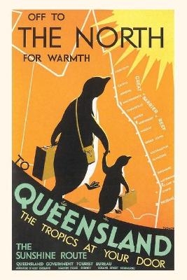 Vintage Journal Queensland Travel Poster