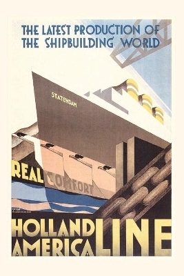 Vintage Journal Poster for Holland America Line