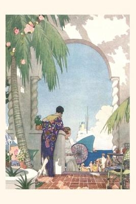 Vintage Journal Waiting for the Ship on the Terrace