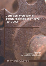 Corrosion. Protection of Structural Metals and Alloys (2019-2020) - 